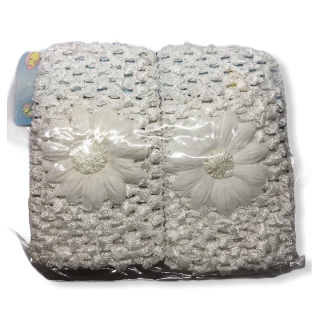 Floral Accent Hair Accessory 2 pack